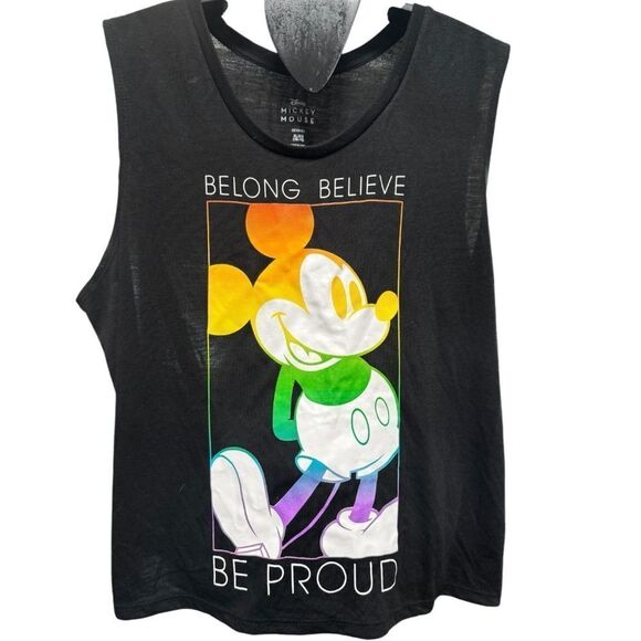 Authentic Disney MICKEY MOUSE Tank Top / Undershirt / Cami 🌈🌈 - Picture 3 of 5